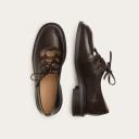 Ruby Flats, glossy brown OUTLET